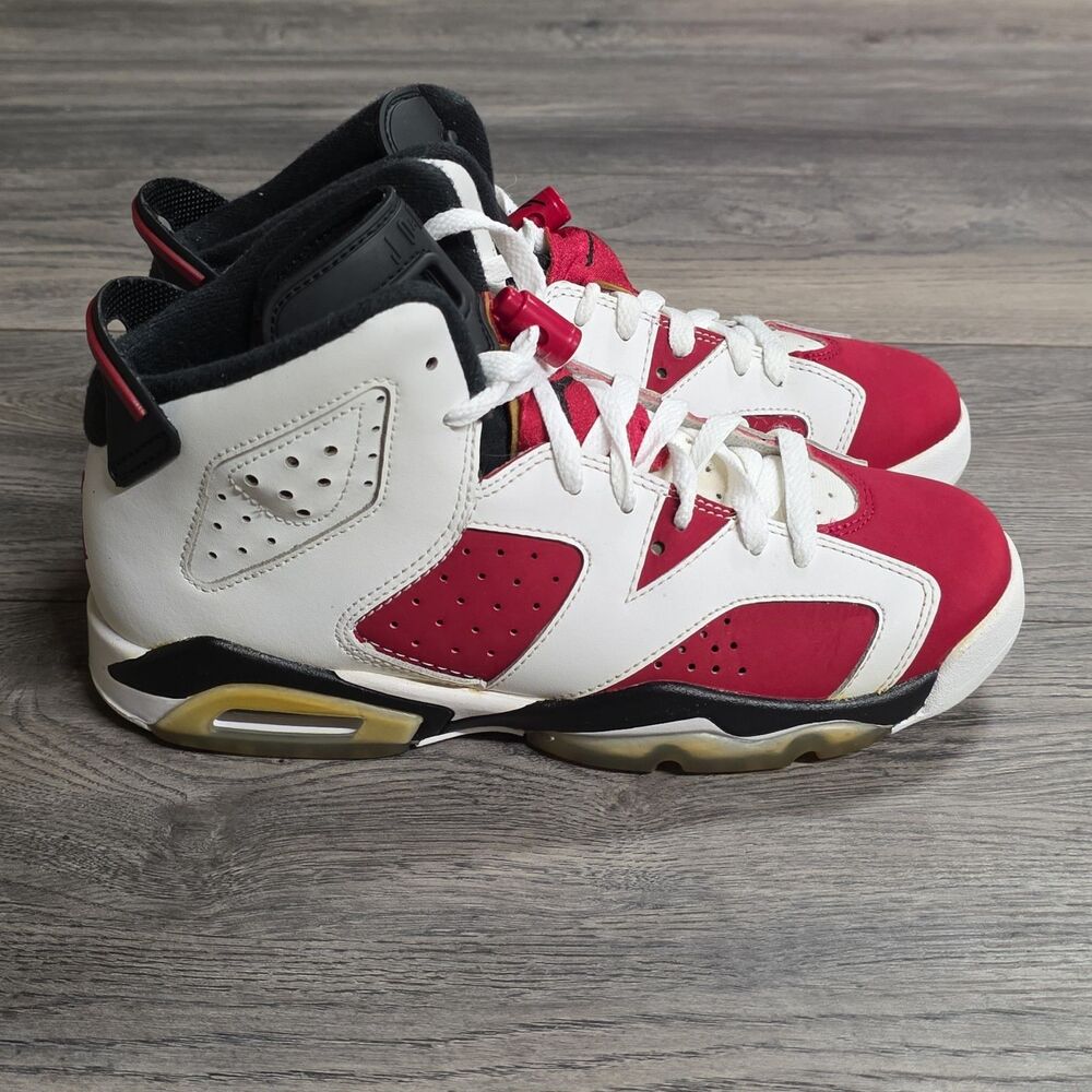 Size 6Y (GS) - Jordan 6 Retro Mid Carmine 2014